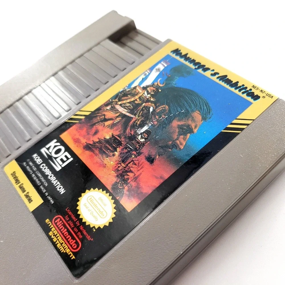 Nobunaga's Ambition (Nintendo NES, 1989) Authentic Cart Only Tested & Works